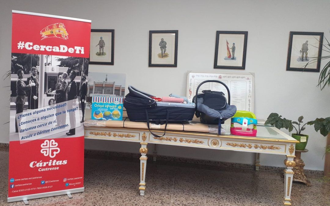 CPC Santa María de la Dehesa de Madrid: Entrega de utensilios para bebé