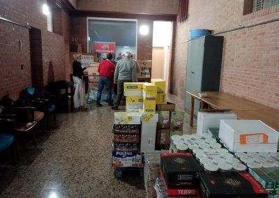 Donación de 1698 kg de alimentos No Perecederos