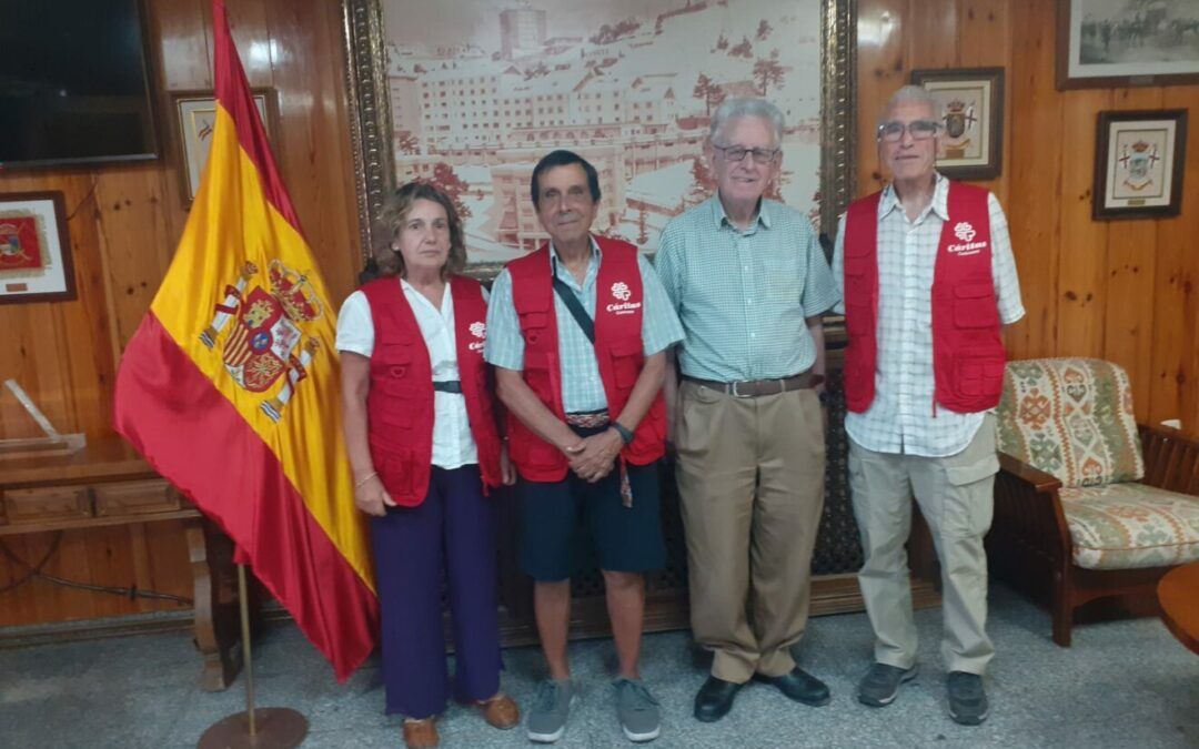 Recogida de alimentos del mes de agosto CPC Santa María de la Dehesa