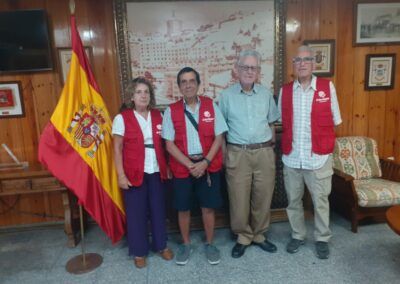 Recogida de alimentos del mes de agosto CPC Santa María de la Dehesa