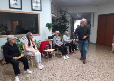 Semana de gimnasia dentro del programa de mayores