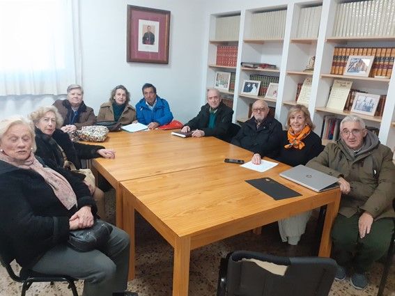 Reunión mensual de los voluntarios de Cáritas