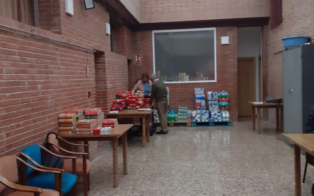 Recogida y distribución de alimentos Marzo 2025