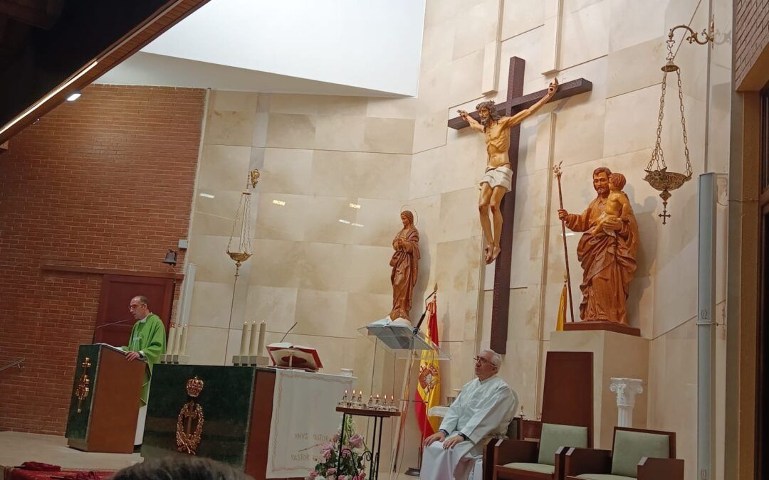 Misa de acción de gracias por las actividades realizadas durante el curso 24-25