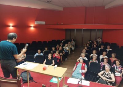 Presentación del programa para el Grupo de Mayores