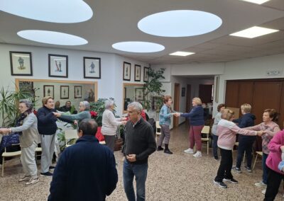 La Parroquial retoma sus sesiones de gimnasia