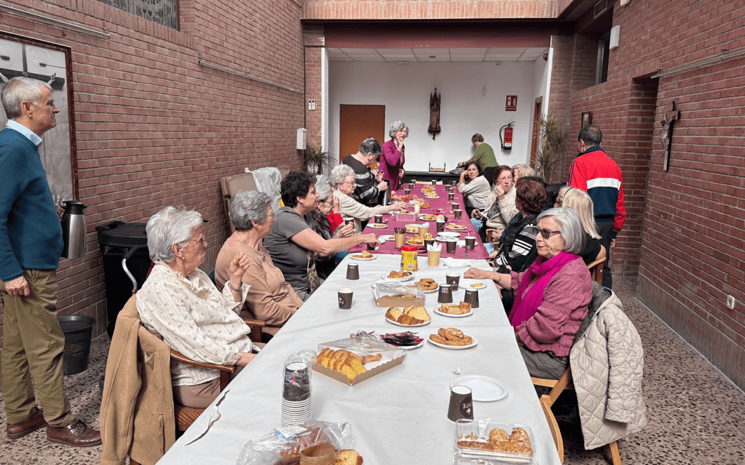Un café como fín de Talleres antes de Semana Santa