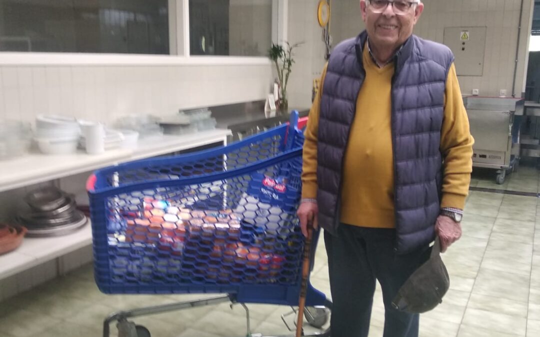 Recogida de alimentos mes de abril