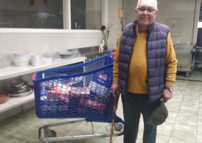 Recogida de alimentos mes de abril