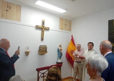 Bendición de nuevos locales parroquiales