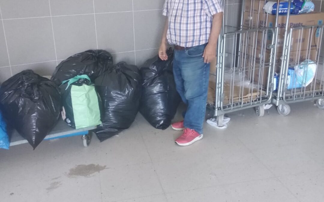Recogida de alimentos mes de junio