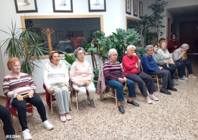 Última sesión semanal de gimnasia