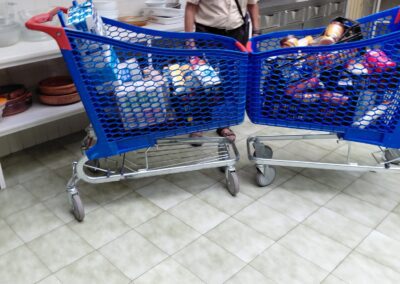 Recogida y distribución de alimentos y más